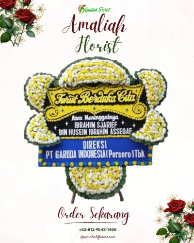 Papan Bunga Duka di Maricaya